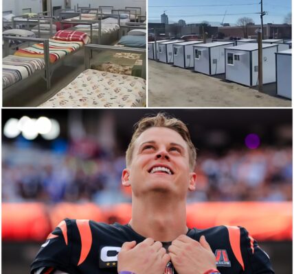 BREAKING NEWS: Cincinnati Bengals player superstar Joe Burrow Donates Entire $12.9 Million Bonus and Sponsorship Earnings to Homeless Shelter Initiative to Help Fund 150 Units Housing with 300 Shelter Beds…