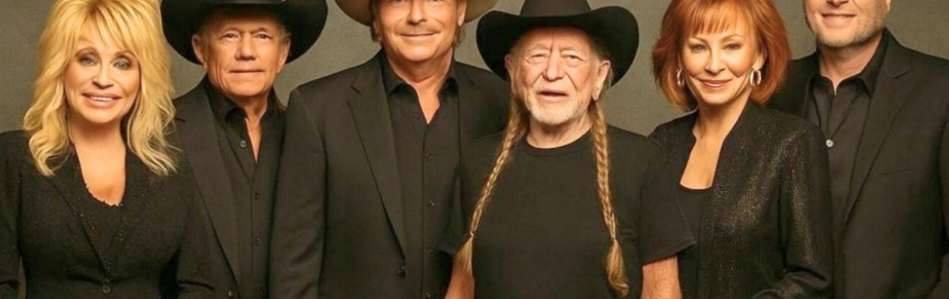 COUNTRY LEGENDS UNITED: Willie Nelson. Alan Jackson. George Strait. Blake Shelton. Dolly Parton. Reba McEntire. Six icons. One stage. One unforgettable moment where history will rise again.