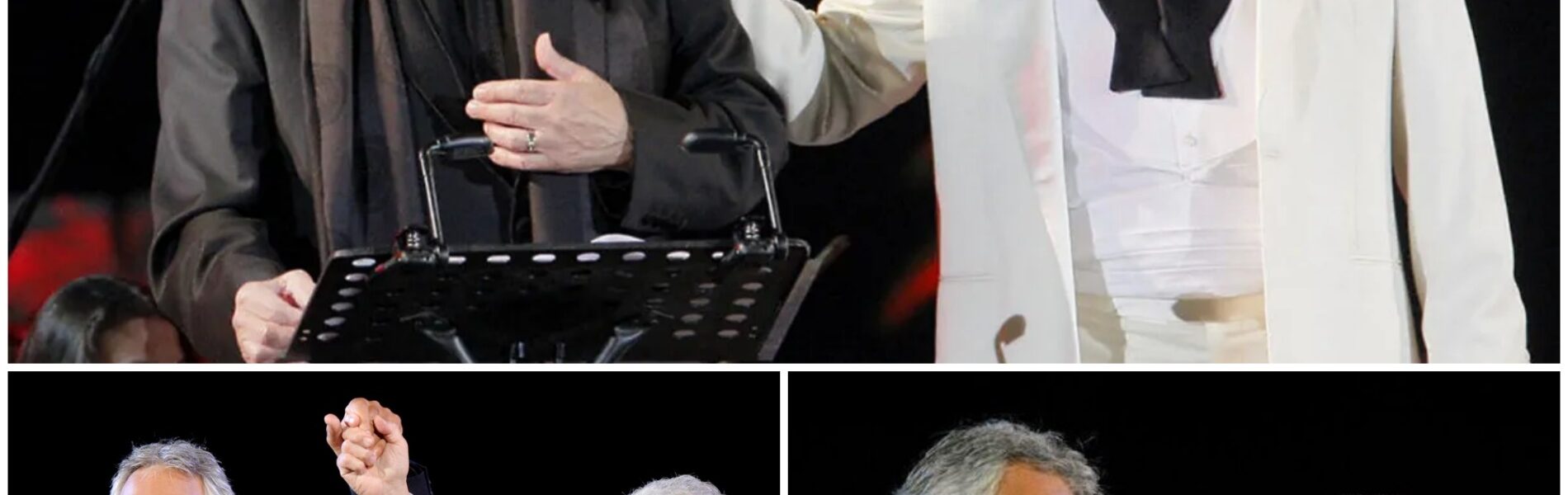 This is more than music — it’s pure soul-healing magic. When legends Plácido Domingo and Andrea Bocelli unite on stage, time seems to stop. Their breathtaking duet of Bizet’s “Au fond du temple saint” from The Pearl Fishers transcends opera, blending power, emotion, and intimacy into a once-in-a-lifetime performance. Two voices, two hearts, one unforgettable harmony — leaving the audience in tears of awe and gratitude.