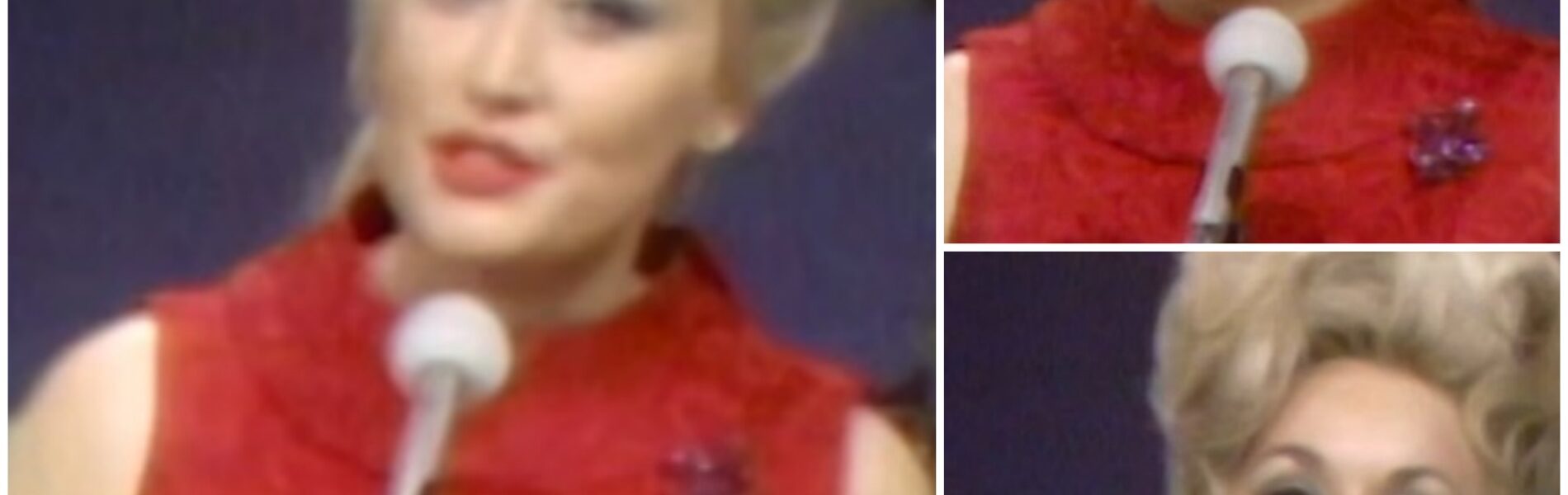 Sharing a sizzling vintage clip of herself performing “Dumb Blonde” in a fiery red dress, Dolly strutted onto the stage with her signature beehive hair and bold, unstoppable lip—leaving fans doing double-takes and rubbing their eyes. “Wait… is that Marilyn Monroe reincarnated?! 🔥” one fan gasped, while another chuckled, “Okay, she kinda pulled a Monroe… but with extra sass! Lol.”