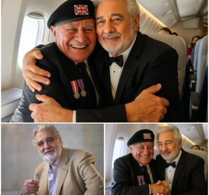 UPDATED NEWS: Plácido Domingo Gives Up His First Class Seat to a Veteran: A Humble and Moving Act Like a Symphony of Life