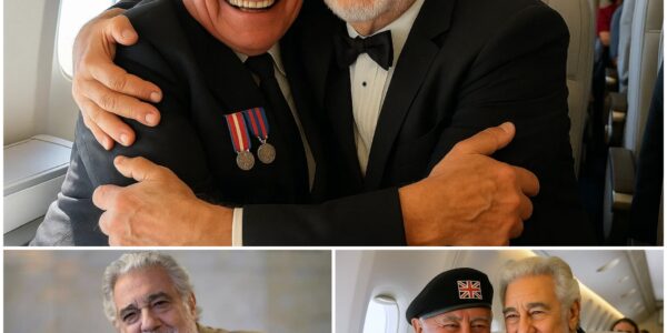 UPDATED NEWS: Plácido Domingo Gives Up His First Class Seat to a Veteran: A Humble and Moving Act Like a Symphony of Life