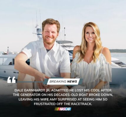Dale Earnhardt Jr. Loses His Cool After Old Boat Breaks Down, Wife Amy Reveals