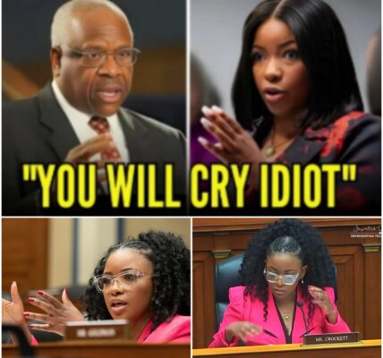 Clarence Thomas Accuses Jasmine Crockett of "Disrespecting Tradition" — She Fires Back Hard