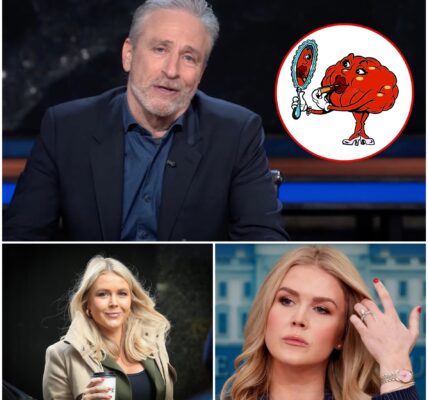 “‘YOUR BRAIN MISSED MAKEUP’: Jon Stewart’s Savage Joke Sends Karoline Leavitt Into a Public Spiral on Live TV!”