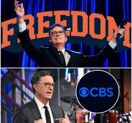 you think you can silence me? stephen colbert’s fiery response to cbs sparks rumors of late-night war with msnbc.