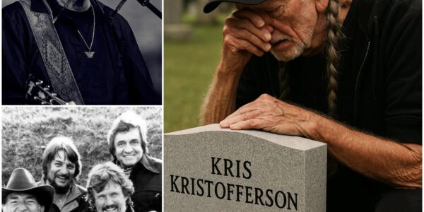 Willie Nelson Weeps at Kris Kristofferson’s Grave — And Reveals a Secret the Highwaymen Took to Their Graves