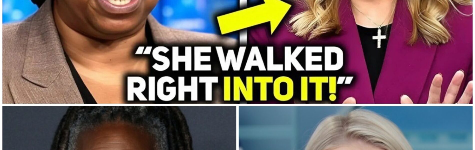 “The View ERUPTS in CHAOS” — Karoline Leavitt EXPOSES Whoopi Goldberg — and utters 16 final words that left millions shocked