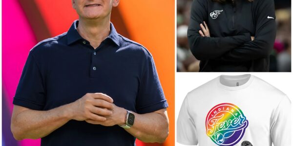BREAKING: Tim Cook Offers Indiana Fever Diamond iPhones for Wearing Pride Jerseys — Stephanie White’s Response Stuns Fans