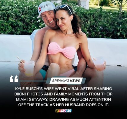 Samantha Busch Turns Heads in Miami With Stunning Swimsuit Photos During NASCAR Weekend
