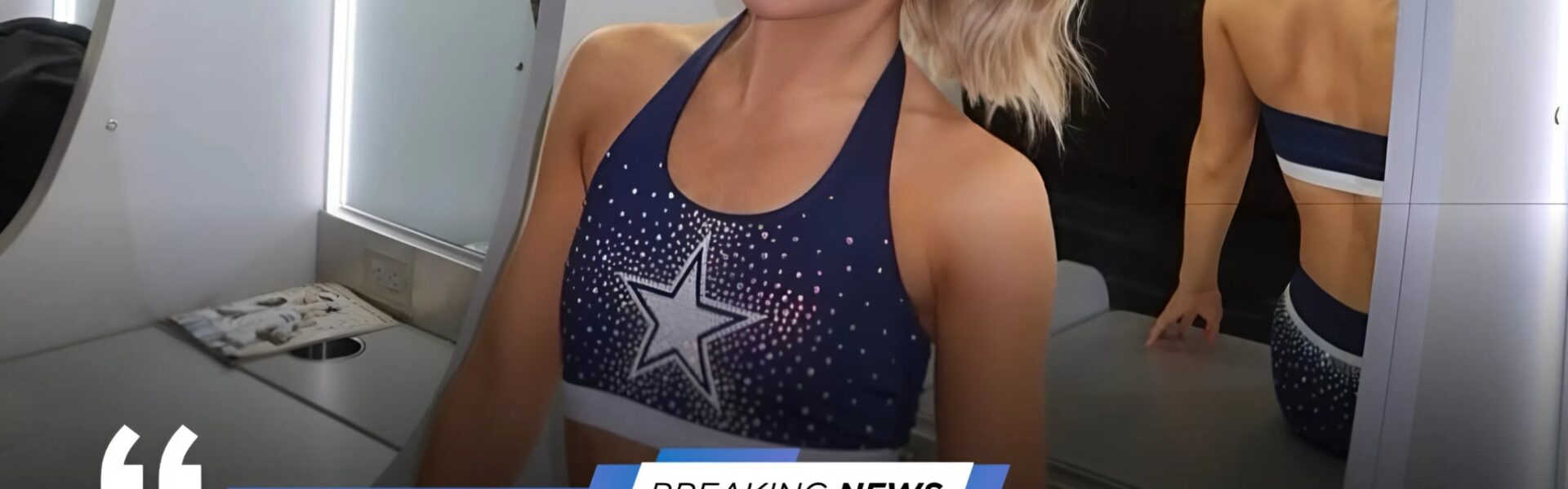 Breaking Tradition: Dallas Cowboys Cheerleader Faith Ward Sparks Debate With Ponytail Look