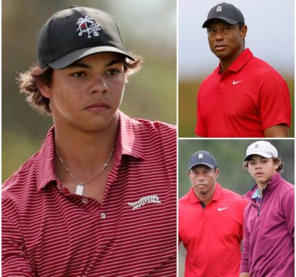 BREAKING: Charlie Woods shocked the golf world when he said: “I wish I was never Tiger Woods’ son.” Legend Tiger Woods listened to those words in silence, revealing the pressures, misunderstandings and family secrets that have never been made public – behind the halo is a tense father-son relationship…