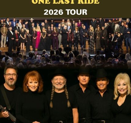 COUNTRY LEGENDS UNITED: Willie Nelson. Dolly Parton. George Strait. Alan Jackson. Reba McEntire. Vince Gill. Six timeless voices. One stage. A once-in-a-lifetime gathering where country music’s greatest stories and songs rise together in an unforgettable moment of history.