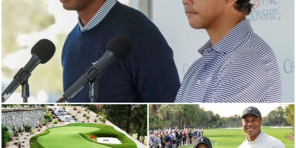 GOOD NEWS: Tiger Woods and his son stunned the world when he pledged an unbelievable $75 million to create a global network of “Golden Years Villages” — blending comfort, top-tier care, and even a private golf haven for seniors. What he revealed next left millions speechless…