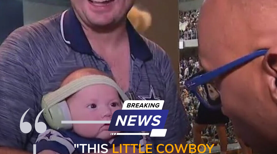 This Little Cowboy Just Had His First Interview at the Game - Future MVP Loading...