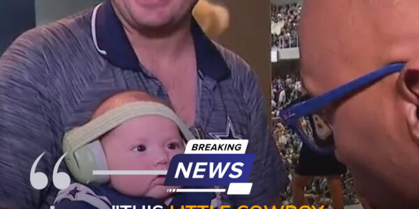 This Little Cowboy Just Had His First Interview at the Game - Future MVP Loading...