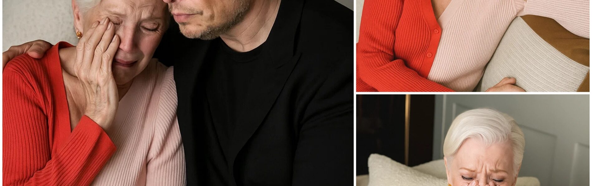 SAD NEWS: “Maye Musk cries as she shares her heartbreaking loss: A painful goodbye”