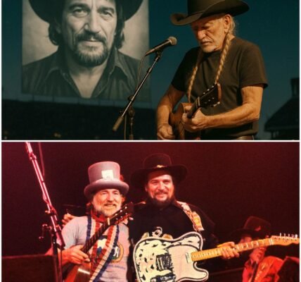 THE GOODBYE THAT BROKE EVERY HEART: Willie Nelson’s Whispered Tribute to Waylon Jennings Leaves 30,000 in Tears — a summer night under the stars, fans gathered to hear Willie Nelson, the last outlaw still standing. But as the band prepared to strike up another tune, Willie lifted a hand and stopped them.
