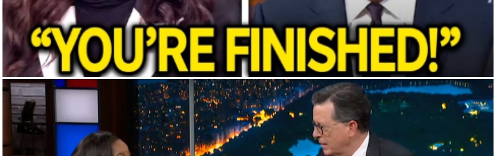 “CBS BETRAYED HIM — NOW HE’S BACK WITH A VENGEANCE: COLBERT AND JASMINE CROCKETT’S UNHOLY ALLIANCE COULD DESTROY LATE-NIGHT AS WE KNOW IT”