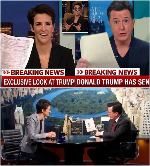 “Explosive Opening Night: Maddow and Colbert’s Livestream Shatters Global Records—Only to Be Raided by the FBI at the Peak of the Broadcast, Leaving the Nation Stunned”