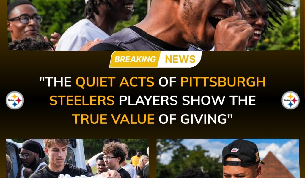 The Quiet Acts of Pittsburgh Steelers Players Show the True Value of Giving