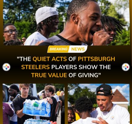 The Quiet Acts of Pittsburgh Steelers Players Show the True Value of Giving