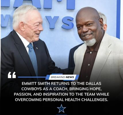 Emmitt Smith’s Triumphant Return to the Cowboys: A New Era of Leadership and Inspiration