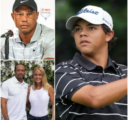 JUST NOW: TIGER WOODS is suddenly in a heated conflict with his son CHARLIE, all because of his relationship with VANESSA TRUMP. A decision TIGER made for his girlfriend, even though they are not yet married, triggered CHARLIE to utter six harsh words… leaving the golf LEGEND completely SILENT…