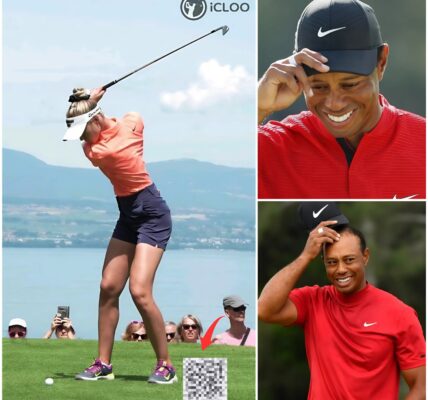 HOT PHOTO: TIGER WOODS left RED-FACED as NELLY KORDA — the HOTTEST FEMALE GOLFER right now — accidentally DROPS a STRANGE ITEM mid-event, leaving the CROWD GASPING in SHOCK...