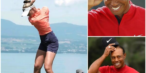HOT PHOTO: TIGER WOODS left RED-FACED as NELLY KORDA — the HOTTEST FEMALE GOLFER right now — accidentally DROPS a STRANGE ITEM mid-event, leaving the CROWD GASPING in SHOCK...