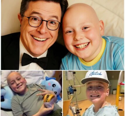 A young boy with terminal cancer had one final wish — and Stephen Colbert’s unbelievable response left his family in tears