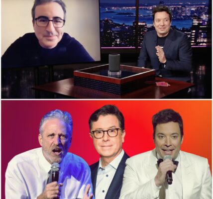 🔥 LATE-NIGHT IN SHOCK! 🔥.In a bold and unexpected shake-up of American television’s status quo, Stephen Colbert has teamed up with Jimmy Fallon and John Oliver to launch the Non-Woke Hosts’ Alliance