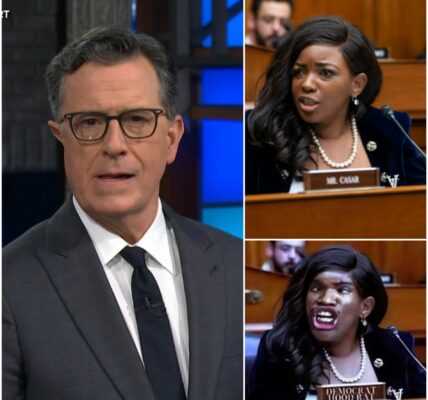 SHOCKWAVES IN HOLLYWOOD: Stephen Colbert’s Explosive Comeback with Jasmine Crockett Leaves CBS in Panic