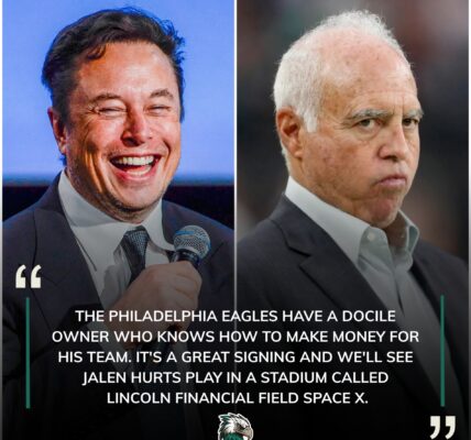 Elon Musk has reached an agreement with Jeffrey Lurie to rename Lincoln Financial Field to Lincoln Financial Field SpaceX for 10 years in a record-breaking NFL commercial deal.