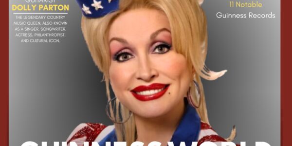 CONGRATULATIONS: Legend Dolly Parton has just been honored as a Guinness World Records ICON with 11 world records, affirming her position as the "eternal queen" of country music and her global cultural imprint...