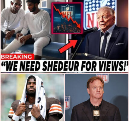The Rookie Revolt: How Benching Shedeur Sanders Sent the NFL into a Financial Nosedive
