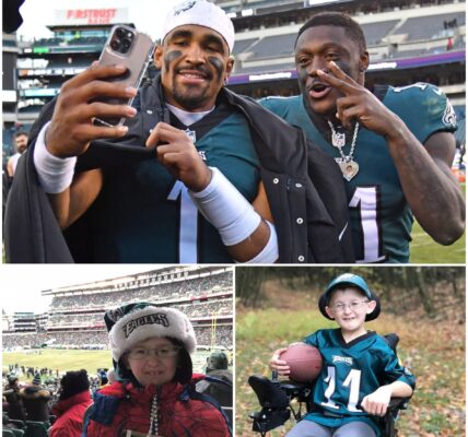 10-year-old Boy With Rare Bone Disorder Is A Loyal Fan Of The Philadelphia Eagles Football Team, His Small Dream Moved Eagles Players - Life Became More Beautiful And Precious When Jalen Hurts Did Something Special That Changed Everything