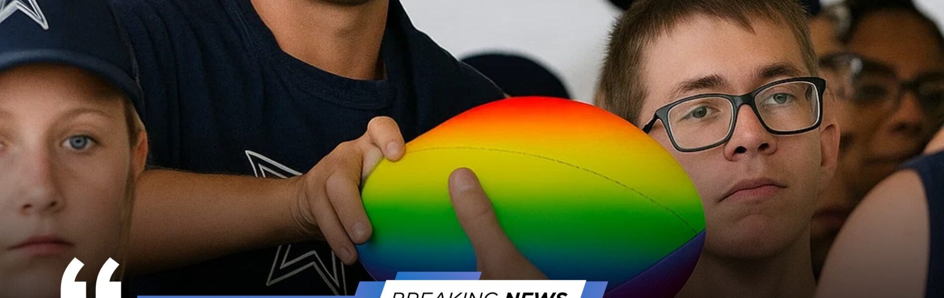 Cowboys Rookie Sparks Controversy After Refusing to Sign LGBT-Themed Football