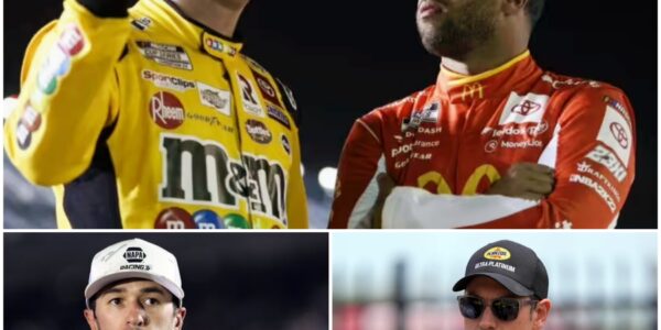 BREAKING NEWS: Joey Logano, Kyle Busch, and Chase Elliott have SHOCKED the racing world by filing a massive lawsuit against NASCAR, accusing Bubba Wallace of deliberately causing chaos — but Bubba’s ICY 5-word response left everyone speechless…