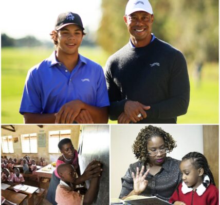 BREAKING NEWS: Golf legend Tiger Woods, together with his son Charlie, has just stunned the world by donating 2 tons of food to California elementary schools — but it’s the unexpected heartfelt letter urging teacher pay raises that has fans completely shocked and inspired…