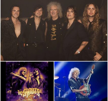 Brian May and The Struts Unleash Rock Royalty: Iconic Collaboration Set to Take Over 2025