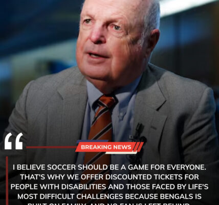Cincinnati Bengals Owner Announces Discounted Tickets for Disabled Fans and Families in Need