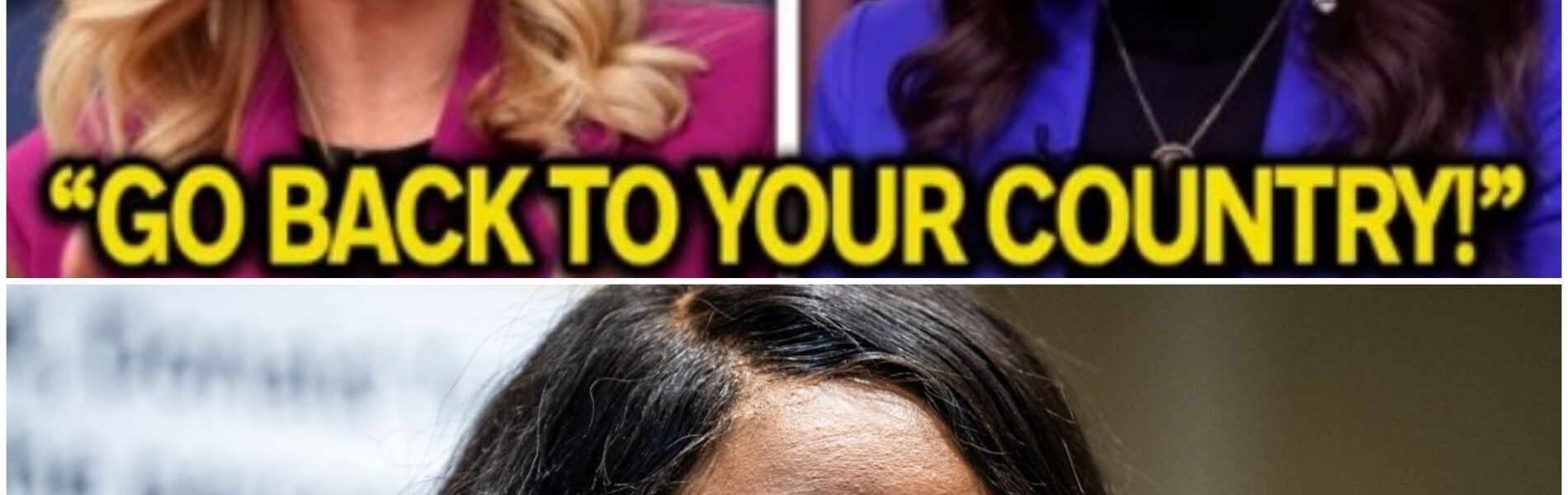 Karoline Leavitt’s Shocking “Go Back to Africa” Remark Ignites Fiery Silence — But Jasmine Crockett’s Response Sends Shockwaves Across America