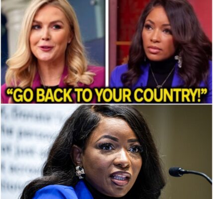 Karoline Leavitt’s Shocking “Go Back to Africa” Remark Ignites Fiery Silence — But Jasmine Crockett’s Response Sends Shockwaves Across America