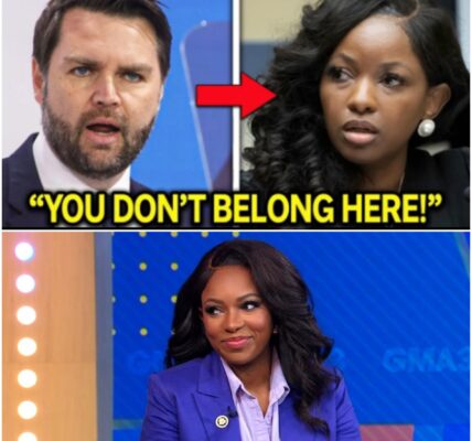 “You Don’t Belong in This Room”: J.D. Vance Tried to Diminish Jasmine Crockett — Her Response Silenced Everyone