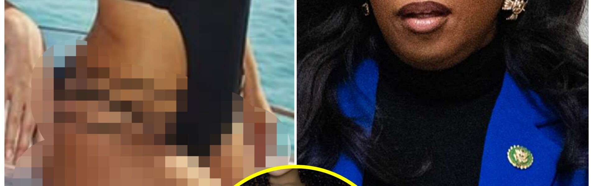 Jasmine Crockett’s Beach Bombshell: The Bikini Photos That Set the Nation on Fire