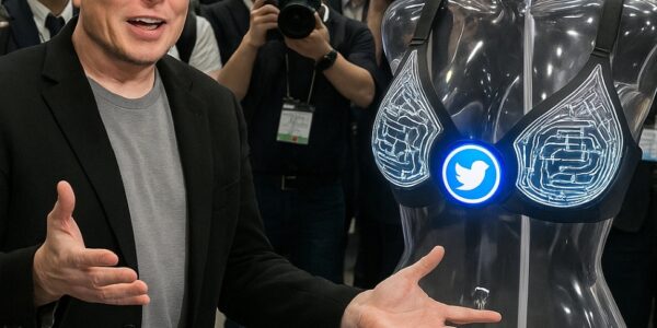 BREAKING NEWS: Elon Musk shocked the world with an unexpected invention — “Smart Biometric Bra” that only opens with a fingerprint, but only accepts the fingerprint of the chosen partner! 🚀 A controversial turning point, combining technology – love – security, leaving the world stunned…