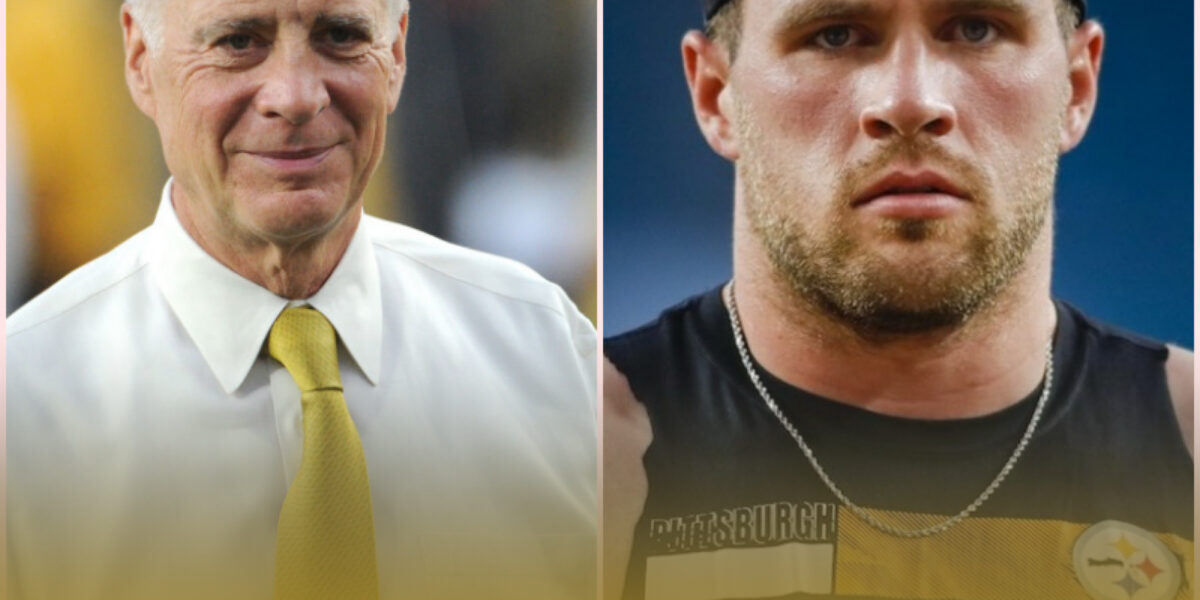 BREAKING NEWS: The future of the Pittsburgh Steelers has just changed — Team President Art Rooney II announced the contract of the century: T.J. Watt will be with the Steelers for life with an unprecedented commitment in NFL history! From a young player with dreams of becoming the top defender, Watt has now officially become the immortal soul of Pittsburgh, sending shockwaves throughout the entire NFL community!