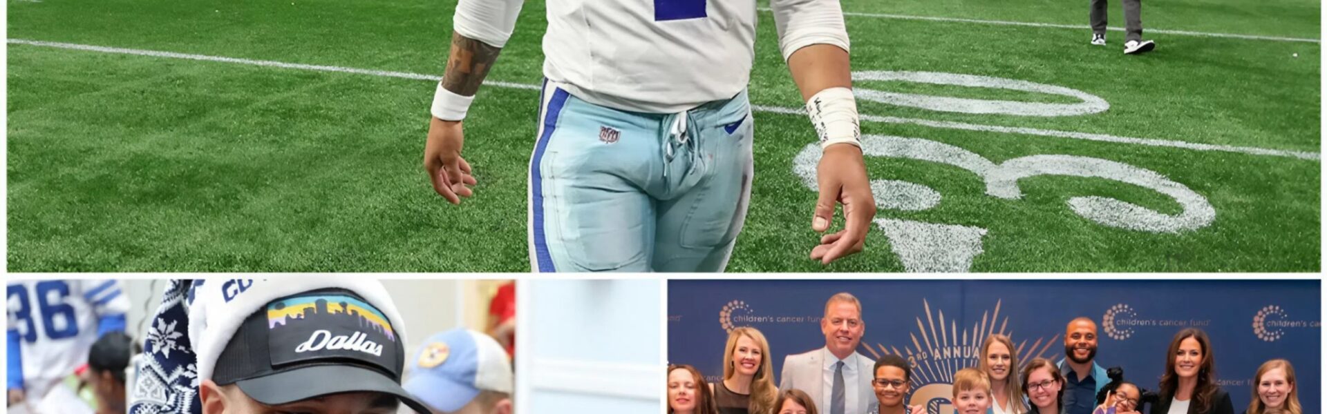 BREAKING NEWS: NFL Star Dak Prescott Signs $36.6 Million Deal with Netflix, Donates Part to UNICEF