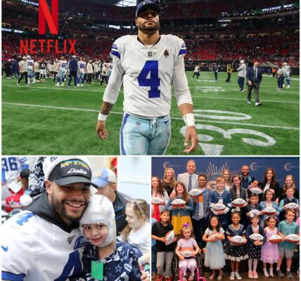 BREAKING NEWS: NFL Star Dak Prescott Signs $36.6 Million Deal with Netflix, Donates Part to UNICEF